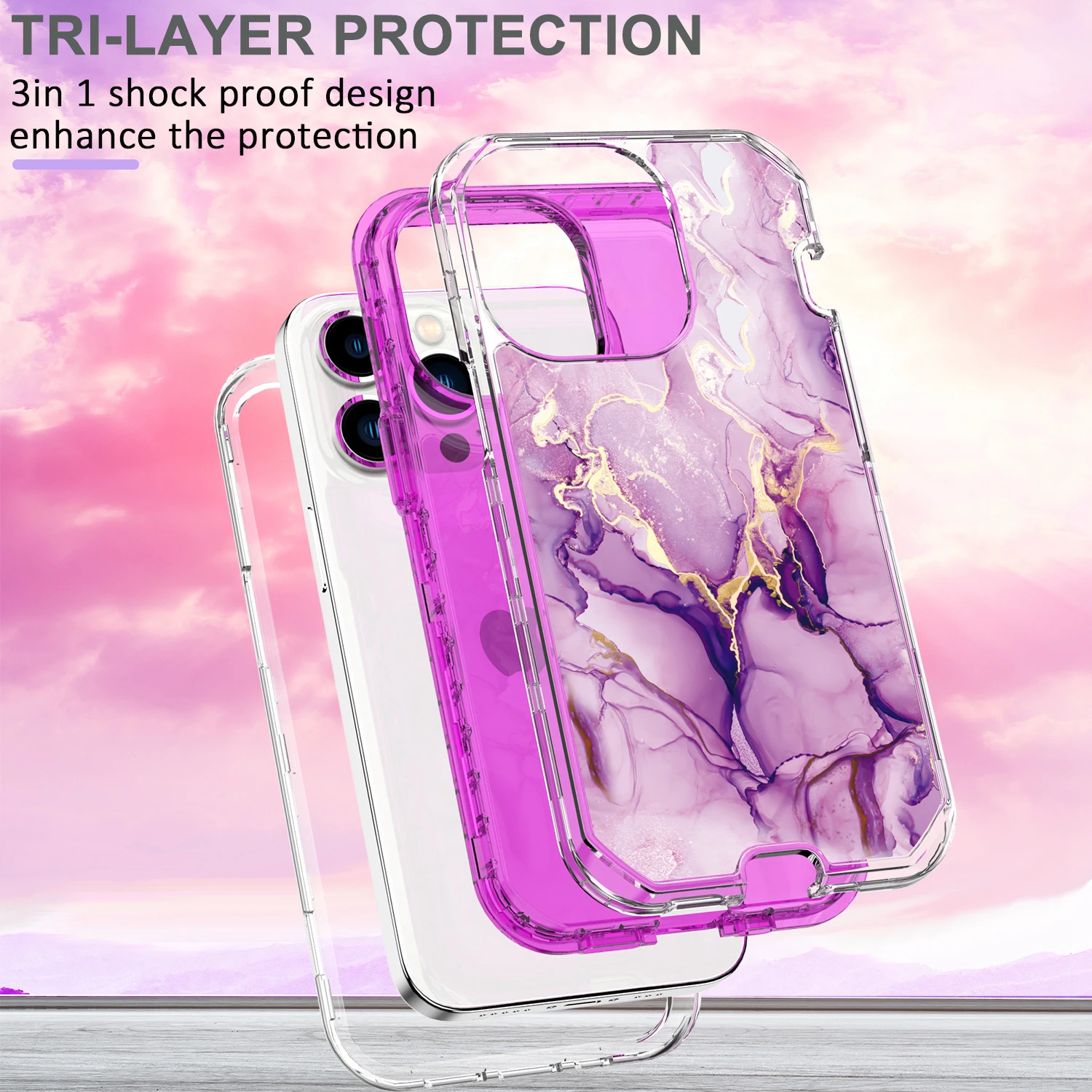 Marble Design Iphone 11 Fancy Cover Plating Marble Phone Case