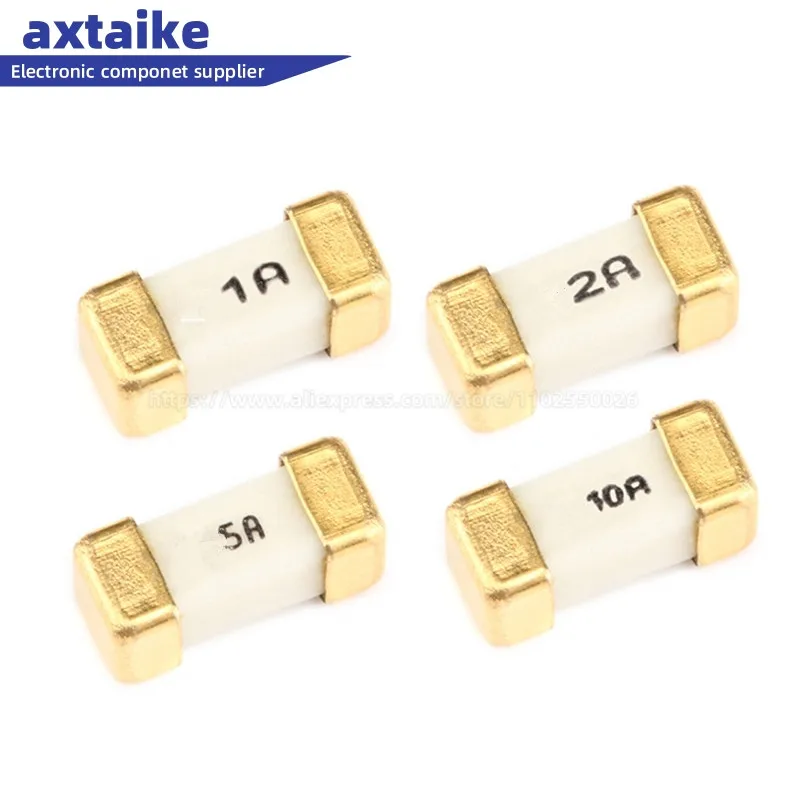 1808 0451 125V SMD Fast blow Fuse 0.25A 0.5A 0.75A 1A 2A 3A 4A 5A 6.3A 8A 10A 12A 15A 500MA 750MA car fuses 10PCS