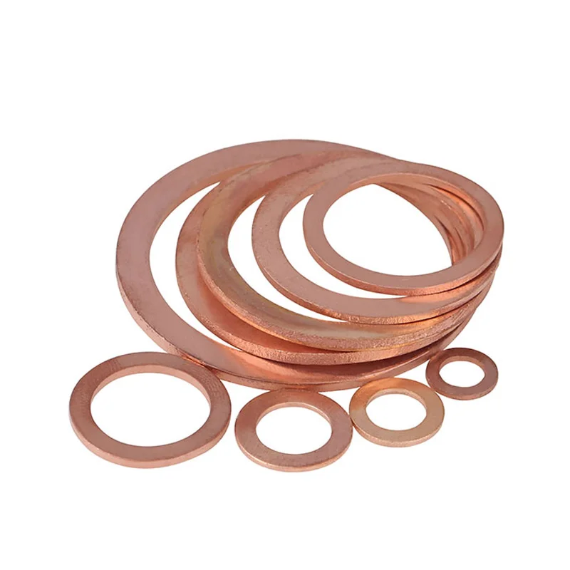 Pack 16 Unidades ARANDELAS Cobre M10,2x13,9mm pack 16 units COPPER Washers  Seals