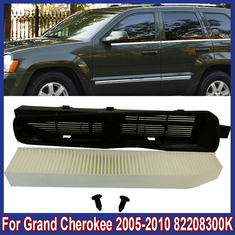 New Car Air Conditioner Filter Kit For Grand Cherokee 20052010 82208300k New Cabin Air Filter
