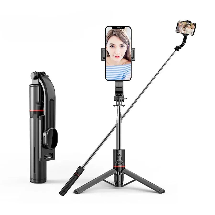 1.13M Mini Extended Version Wireless Bluetooth Selfie Stick Foldable Tripod with Remote Shutter for Android IOS