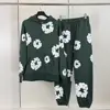 Fashion Top Quality New Men's Women's Same Kapok Printing Loose Velvet Warm Long-sleeved Hooded Sweater 6