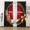 2024 Christmas Window Curtains Decor For Home Bedroom Kitchen Living Room Christmas Ornament Xmas Gifts Navidad Natal New Year 4