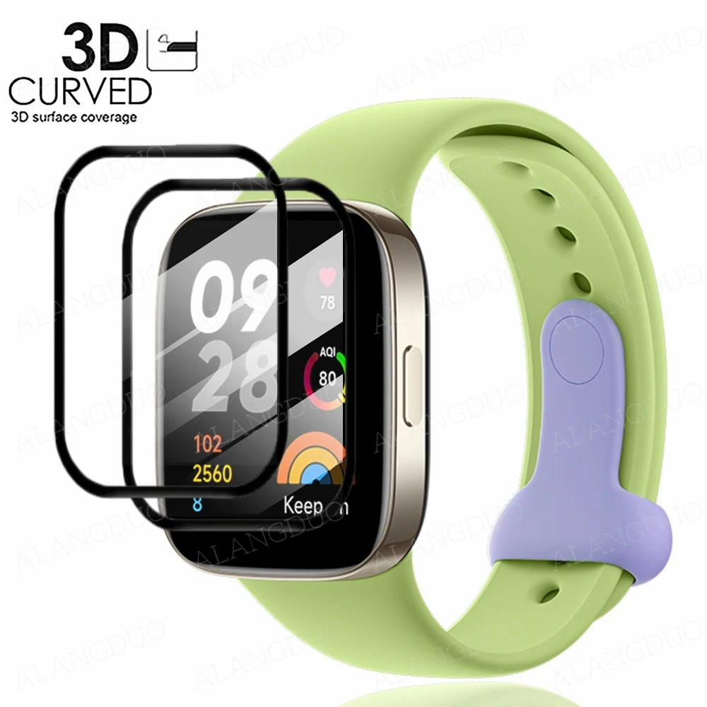 Protector de pantalla de Cristal Curvo 3D para Redmi Watch 3 Lite