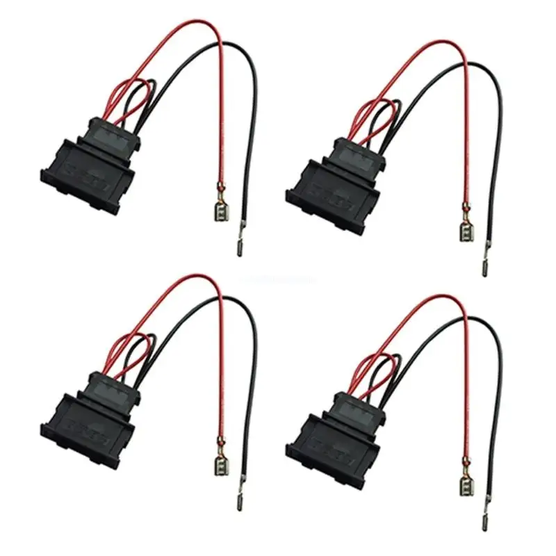 4Pcs Car Speaker Harness Wire Adapter for PASSAT, audio cable,car wire cable adapter,audio speaker cable,car stereo accessories,audio speaker wiring kit,car amplifier wiring kit