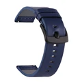 Blue black buckle
