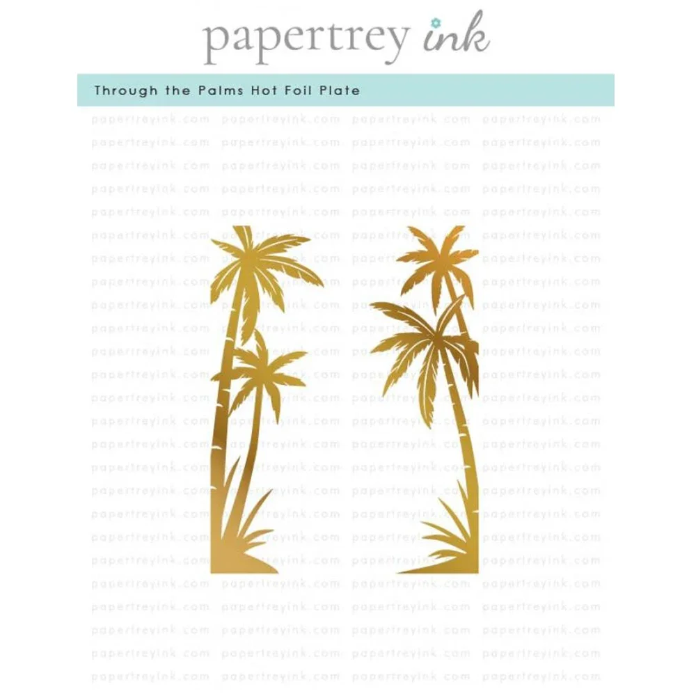 

Palm Tree Metal Cutting Hot foil for DIY Scrapbooking Greeting Card Album Decoration Embossing Crafts