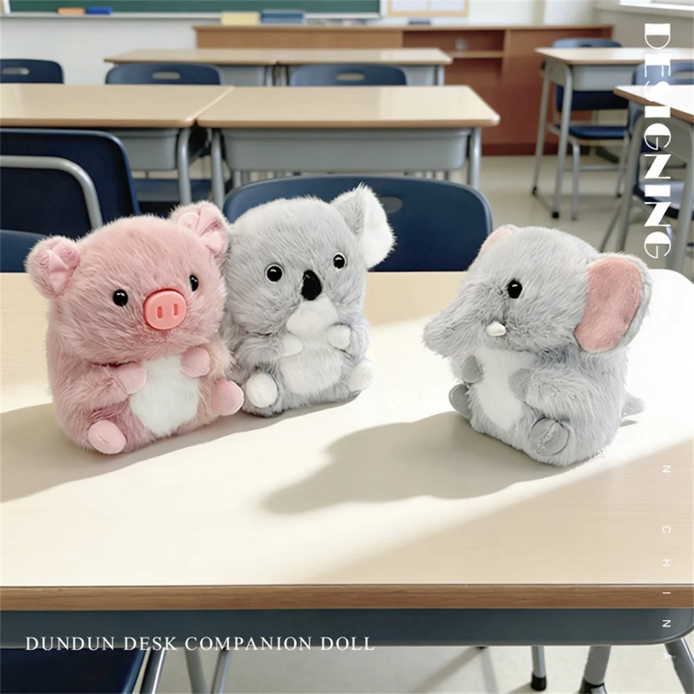 Children's Cartoon Animal Plush Toy - Cute and Soft Stuffed Doll for Girls' Gift and Decor
