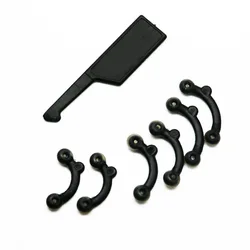 6Pcs/Set Beauty Nose Up Lifting Bridge Shaper Massage Tool No Pain Nariz Shaping Clip Clipper Women Girl Massager 3 Size