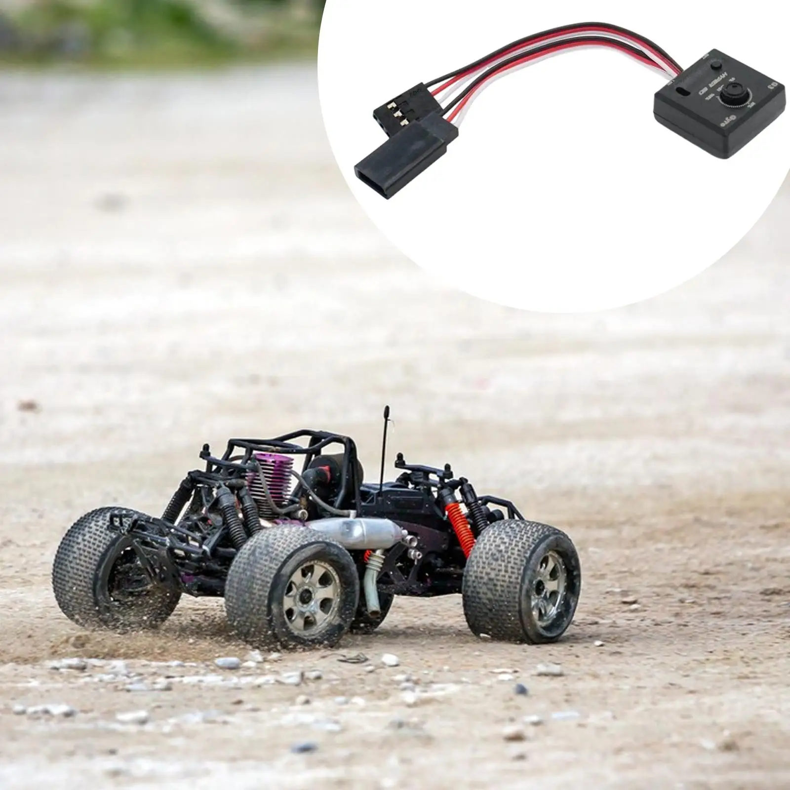 Gyroscope RC Mini Léger pour Voiture RC - Stabilité et Précision