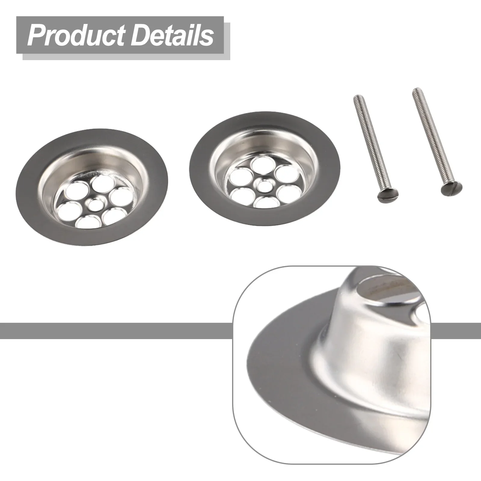 Kitchen Stainless Steel Sink Strainer 2 Set 70 MM Antique Basin Drainer Decorative Sink Accessories Water Filter sink filter kitchen sink filter sink strainer kitchen sink strainer kitchen sink