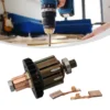 Armature With Carbon Brush For Makita DHP482 BHP482 DDF482 XPH10 DF482D DHP482RME DHP482RAE DHP482RFE DDF482RFE DHP482Z 4