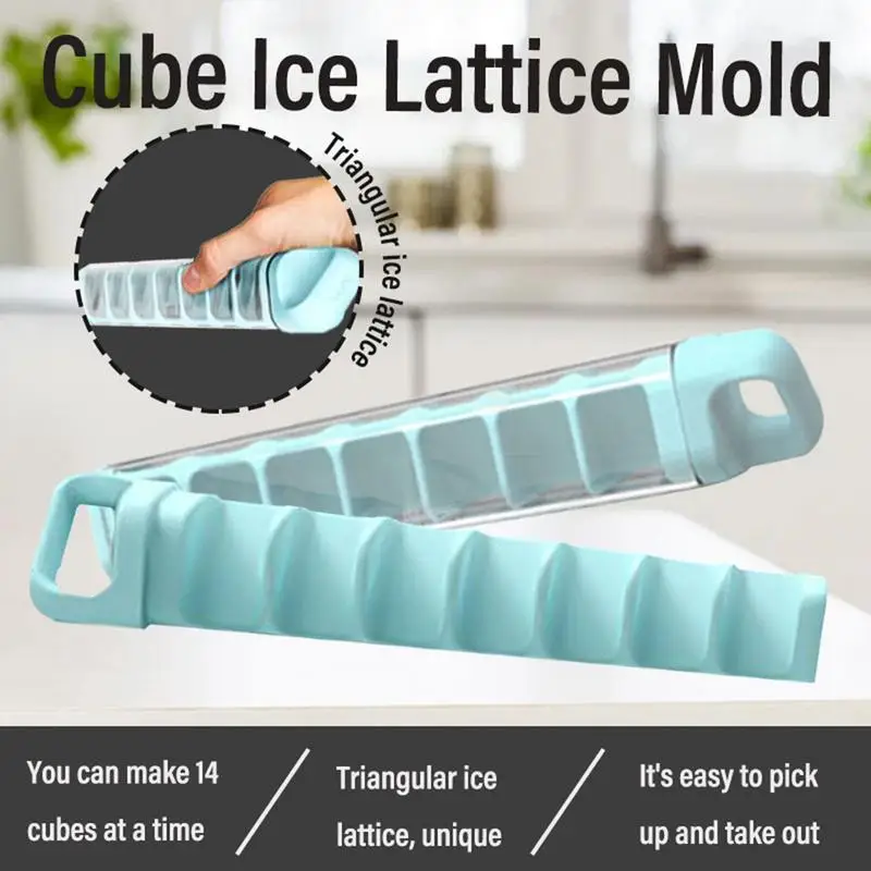 

Ice Cube Trays Ice Cube Maker Molds Easy Release Kitchen Ice Mold Tray Creative Reusable Cylinder Ice Cube Molds For Drinks