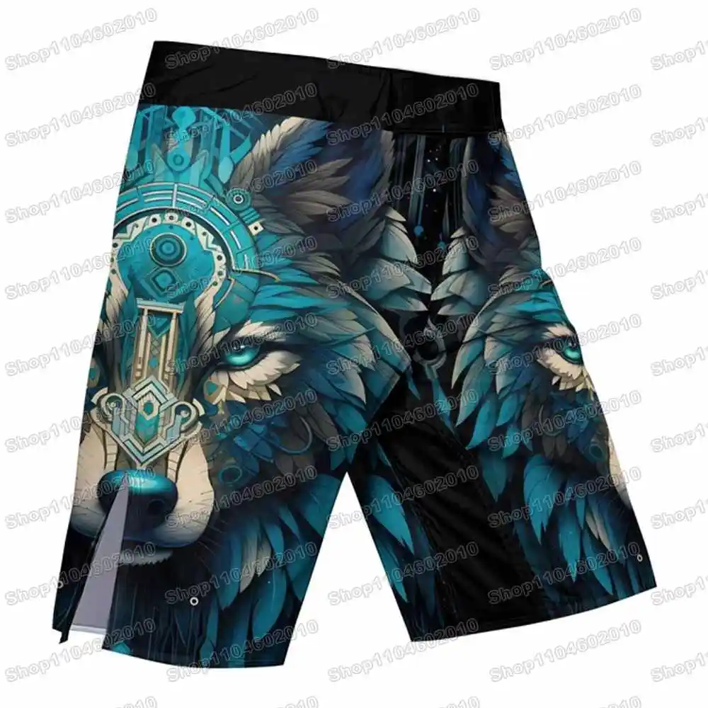 7 번째 여름 새로 러닝 러쉬 가드 서핑 저지 비치 셔츠 수영복 다이빙 체육관 반바지 MMA BJJ Men Jiu Jitsu Fitness Sets