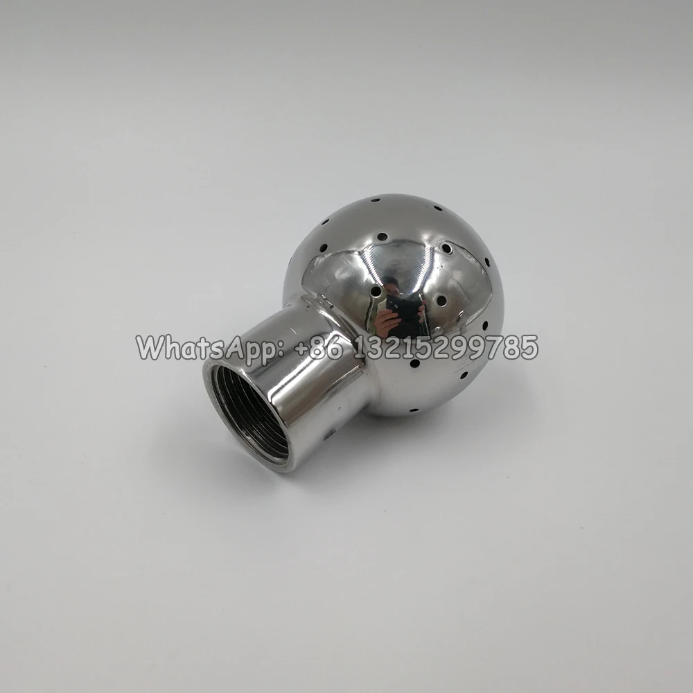 304 316 Stainless Steel Sanitary Fixed Spray Ball Tank Cleaning1/4" 3/8" 1/2" 3/4" 1" 1-1/4" 1-1/2" 2" BSP Female Thread