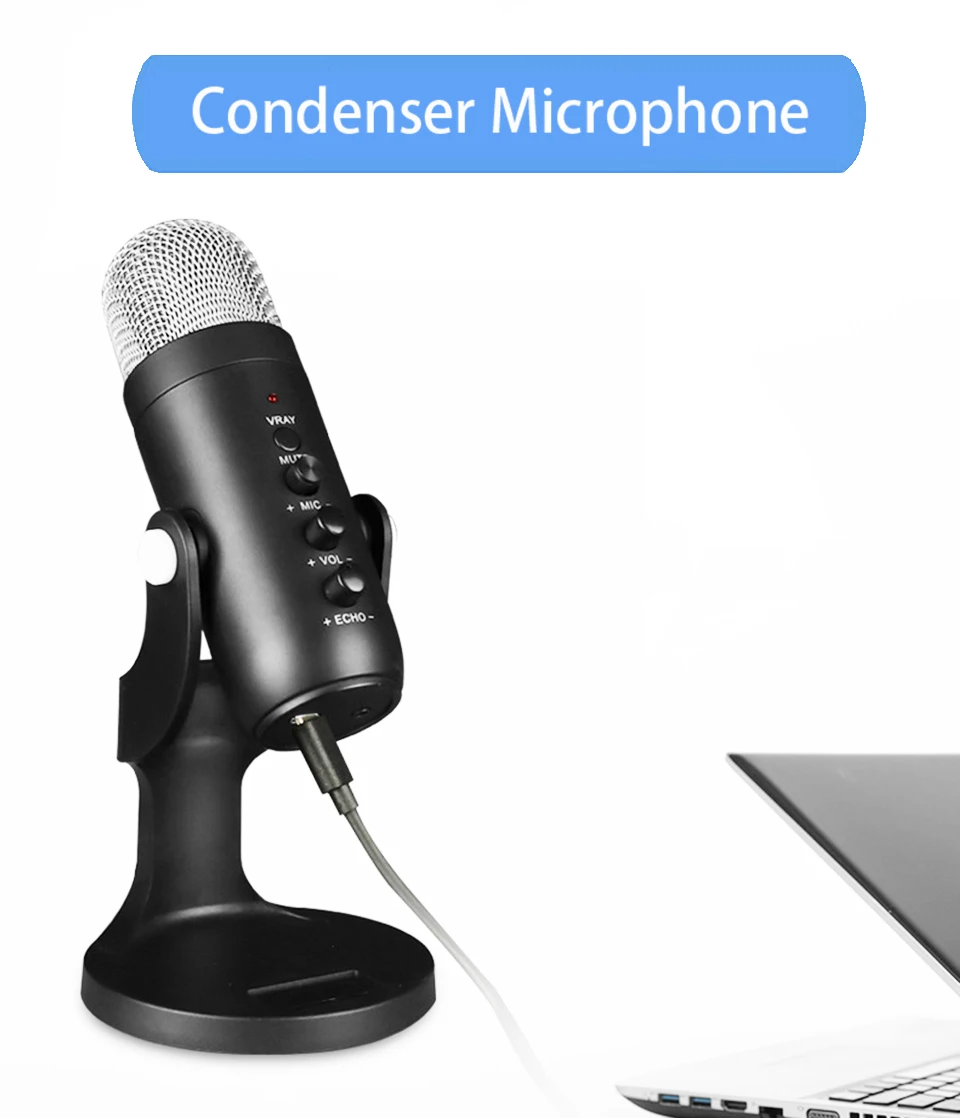 PC Condenser Microphone: Podcasts, Videos, Gaming