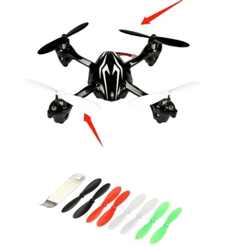 Hubsan RC 쿼드콥터용 로터 프로펠러 블레이드 및 회전 나사 전문 리프터 도구, X4 H107C H107D JD385 H107D, 로트당 8 개
