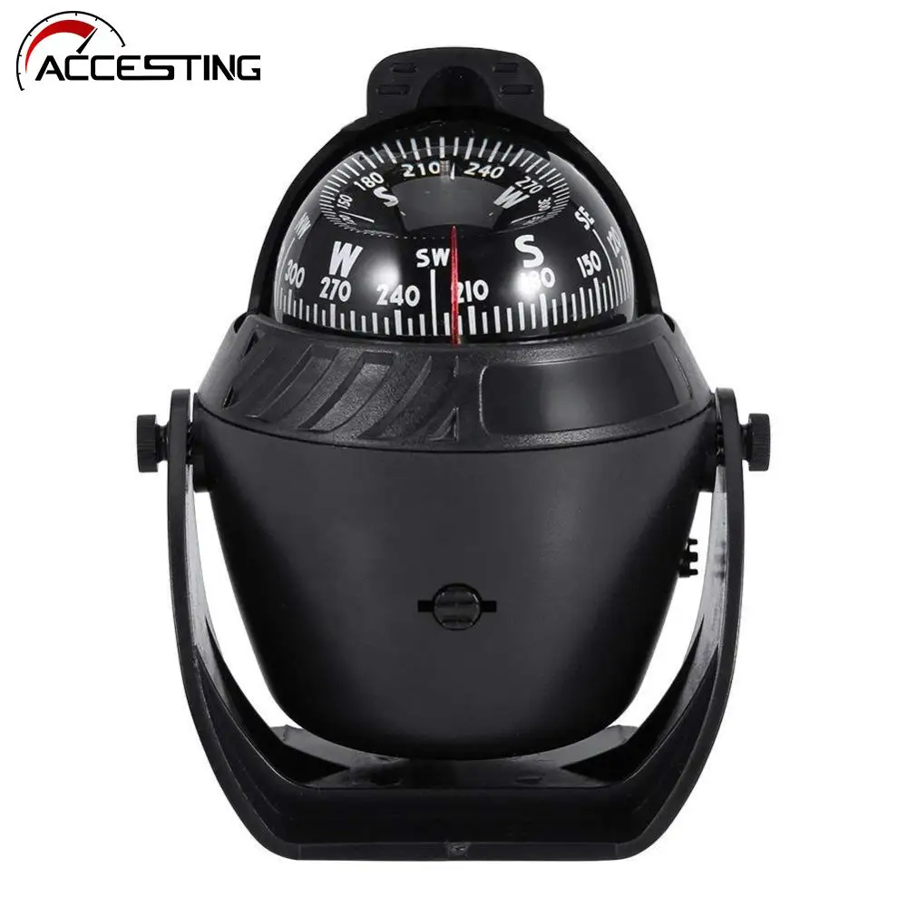 High Precision Sea Marine Compass Led Lights Electronic Digital Navigation Boat Compass Outdoor