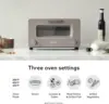 The Toaster Steam Oven Toaster 5 Cooking Modes: Sandwich Bread, Artisan Bread, Pizza & Pastry, Oven  Precise Heat Control 2