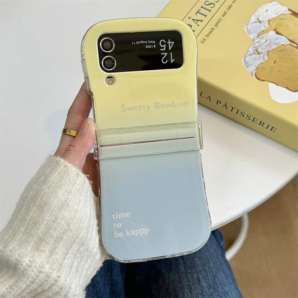 Macaron Colorful Chain Gradient Shockproof Hinge Cover