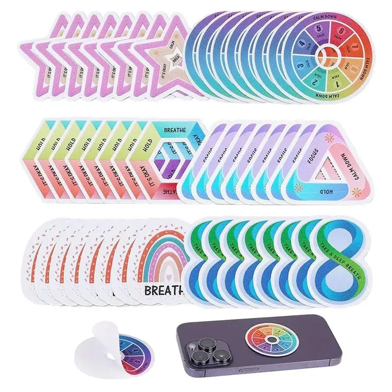 

Calm Stickers Calming Textured Adhesive Strips Toys Calming Relief Adhesive Grip Tape For Phones Desks Water Bottles Laptops