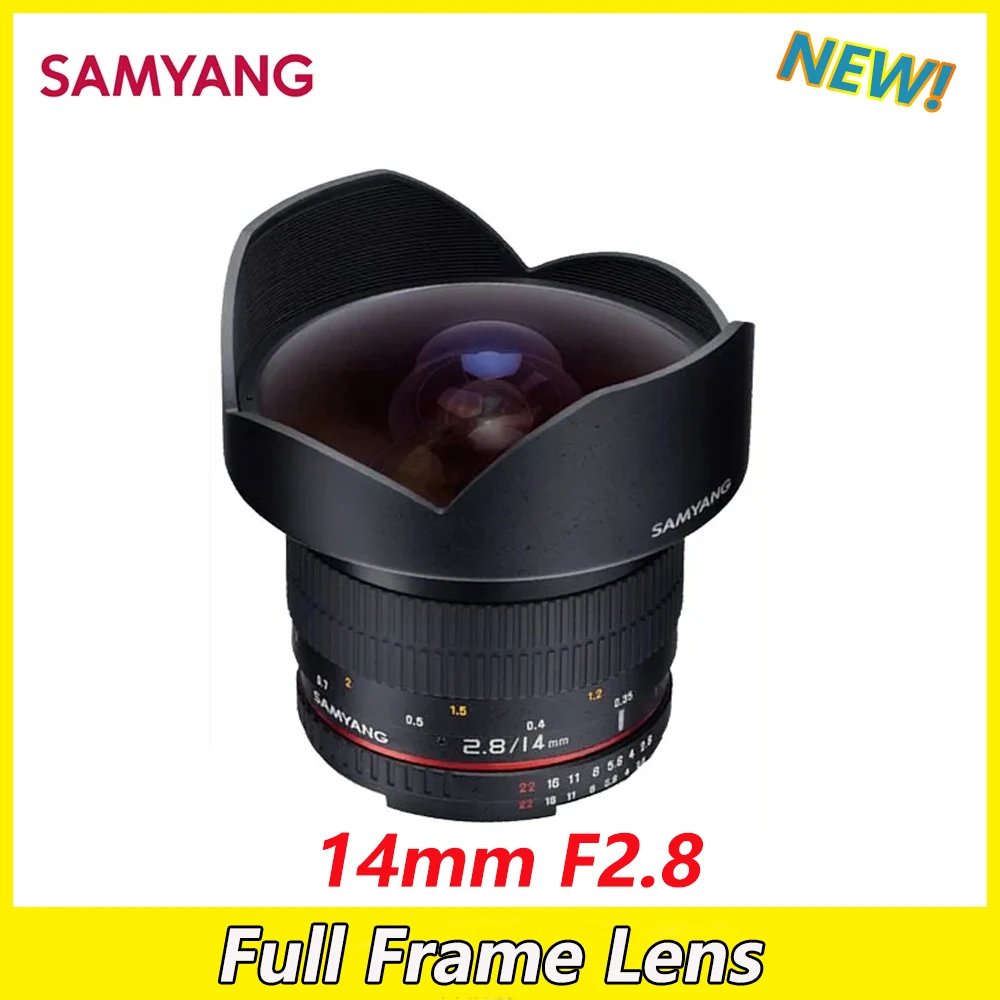 Samyang 14Mm F2.8 Obiettivo Grandangolare Full Frame Per Sony Canon Nikon Mtf Pentax M4/3 Obiettivo Della Fotocamera