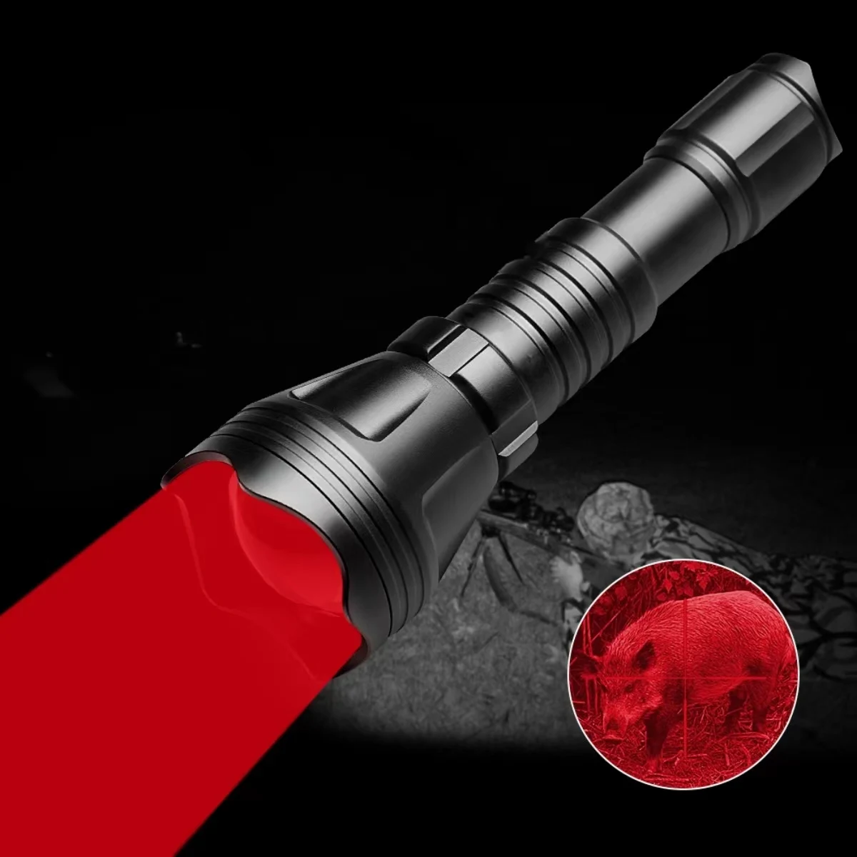 Windfire Linterna Táctica De Luz Roja 1200 Lúmenes Led Caza | Envío Gratis