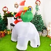 Inflatable Santa Claus Riding Polar Bear 2M Christmas Inflatable Toy Doll Indoor Outdoor Garden Ornament Xmas Decoration 5