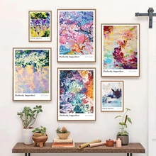 

Colorful Minimalist Abstract Color Block Wall Art Canvas Painting Nordic Posters And Prints Wall Pictures For Living Room Decor