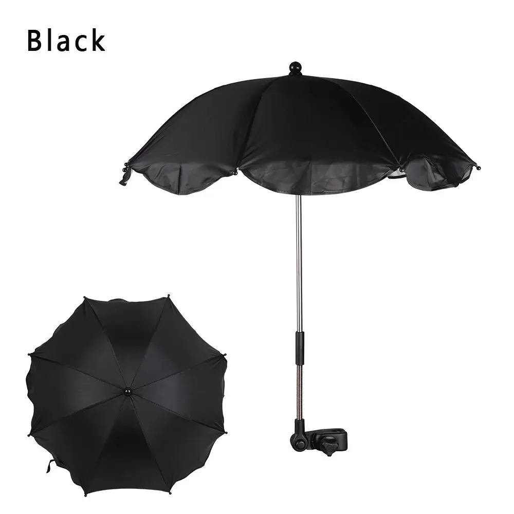 Waterproof Stroller Canopy Shade with Stainless Steel Umbrella