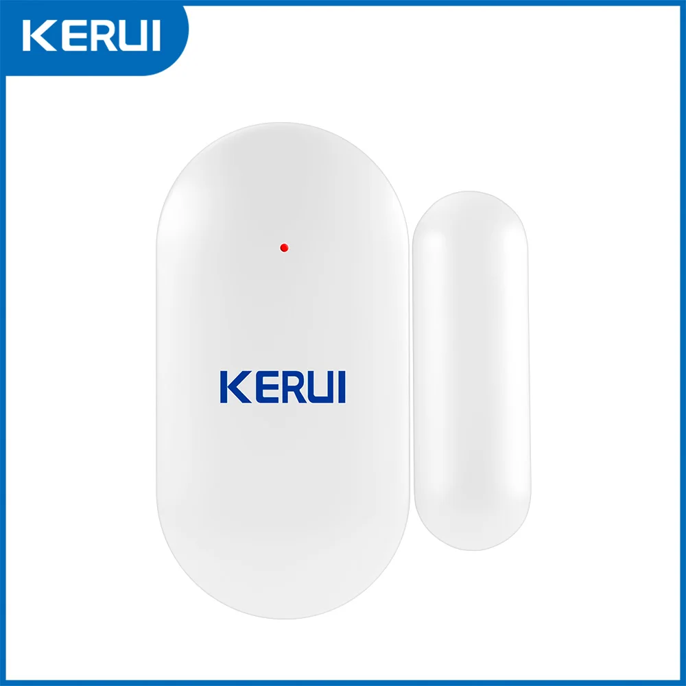 

KERUI NEW 433MHz Wireless Window Door Magnet Sensor Detector For W202 W181 Home Security Alarm System Burglar An-theft