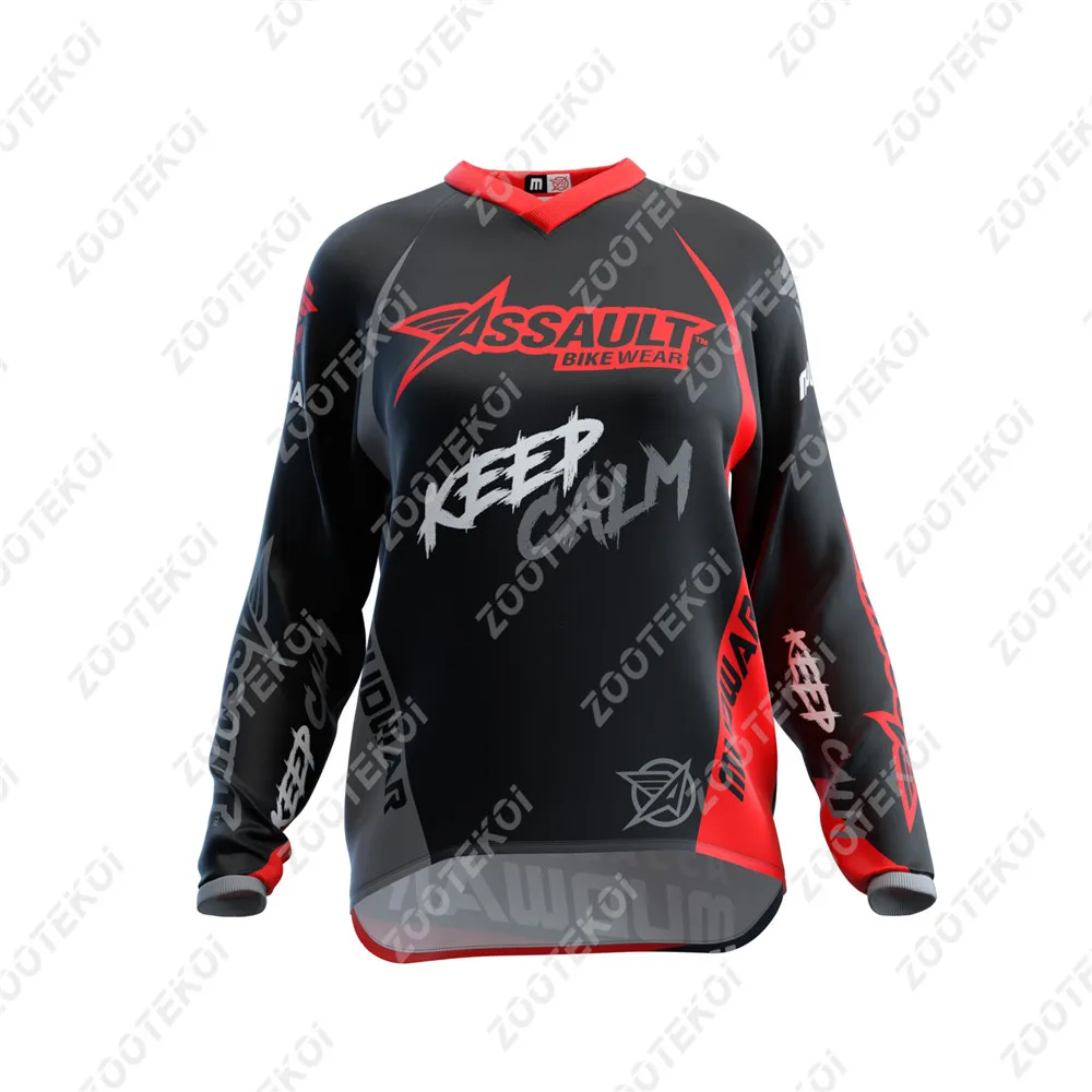 

Assault Bike Wear Female Mountain Bike Downhill Jersey Enduro Cross-country Motorcycle Gear Mtb Dh Cycling Jersey Breathable