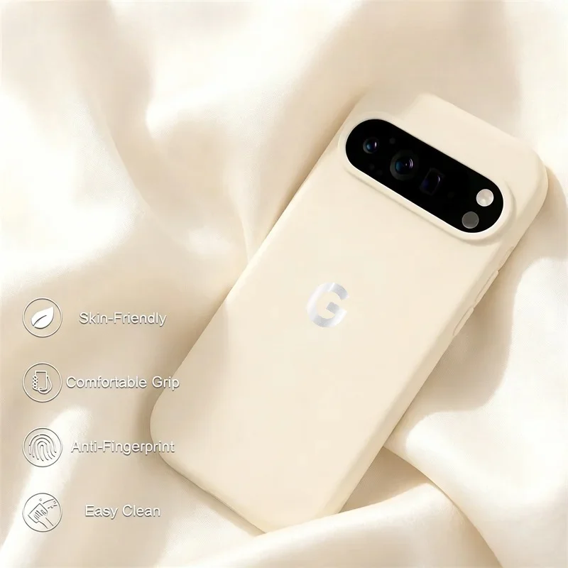 Premium Liquid Silicone Case with Soft Microfiber Lining and G Logo