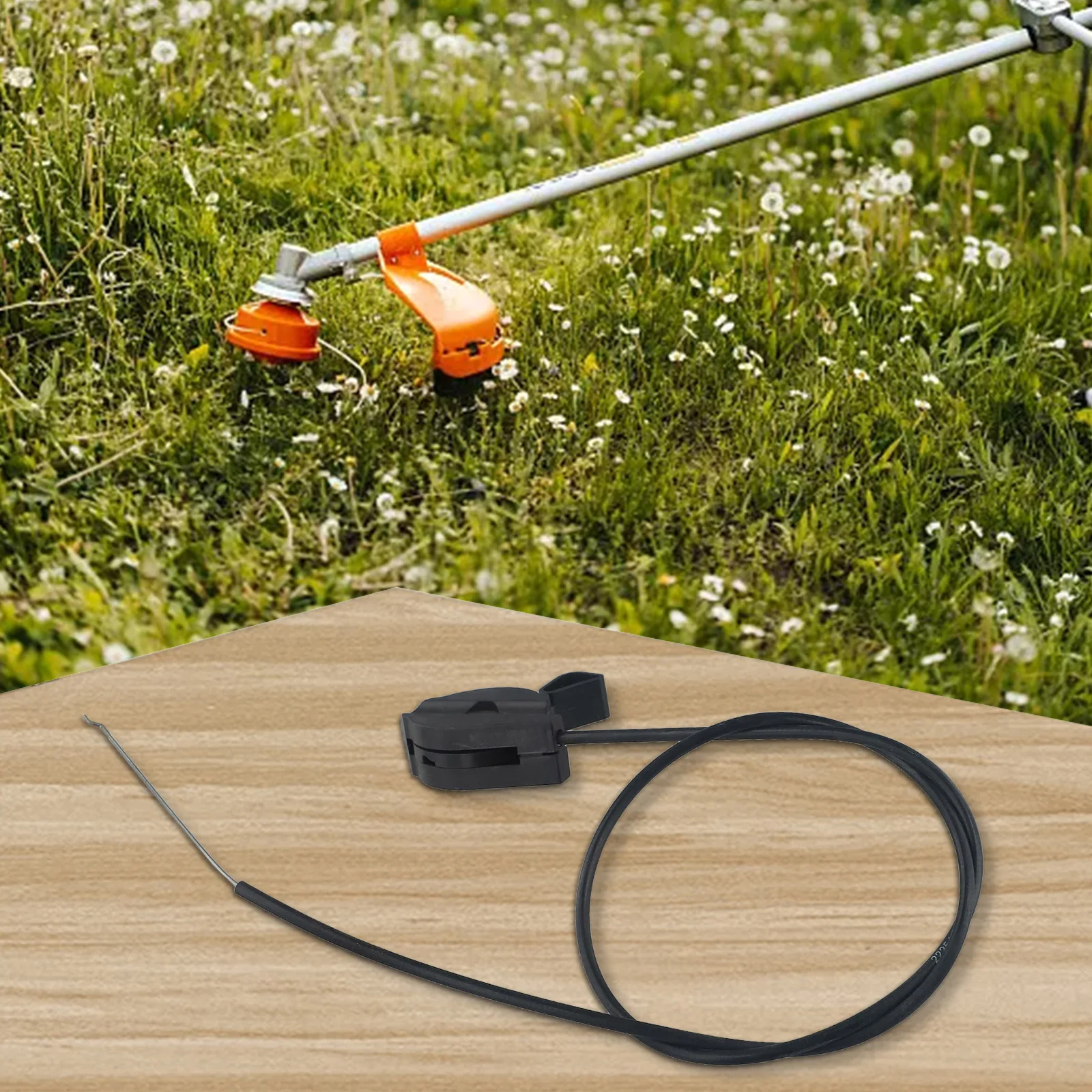 Practical Control Throttle Plastic Steel Throttle Control For Lawn Mower For Most Rover Garden Tool Accessories