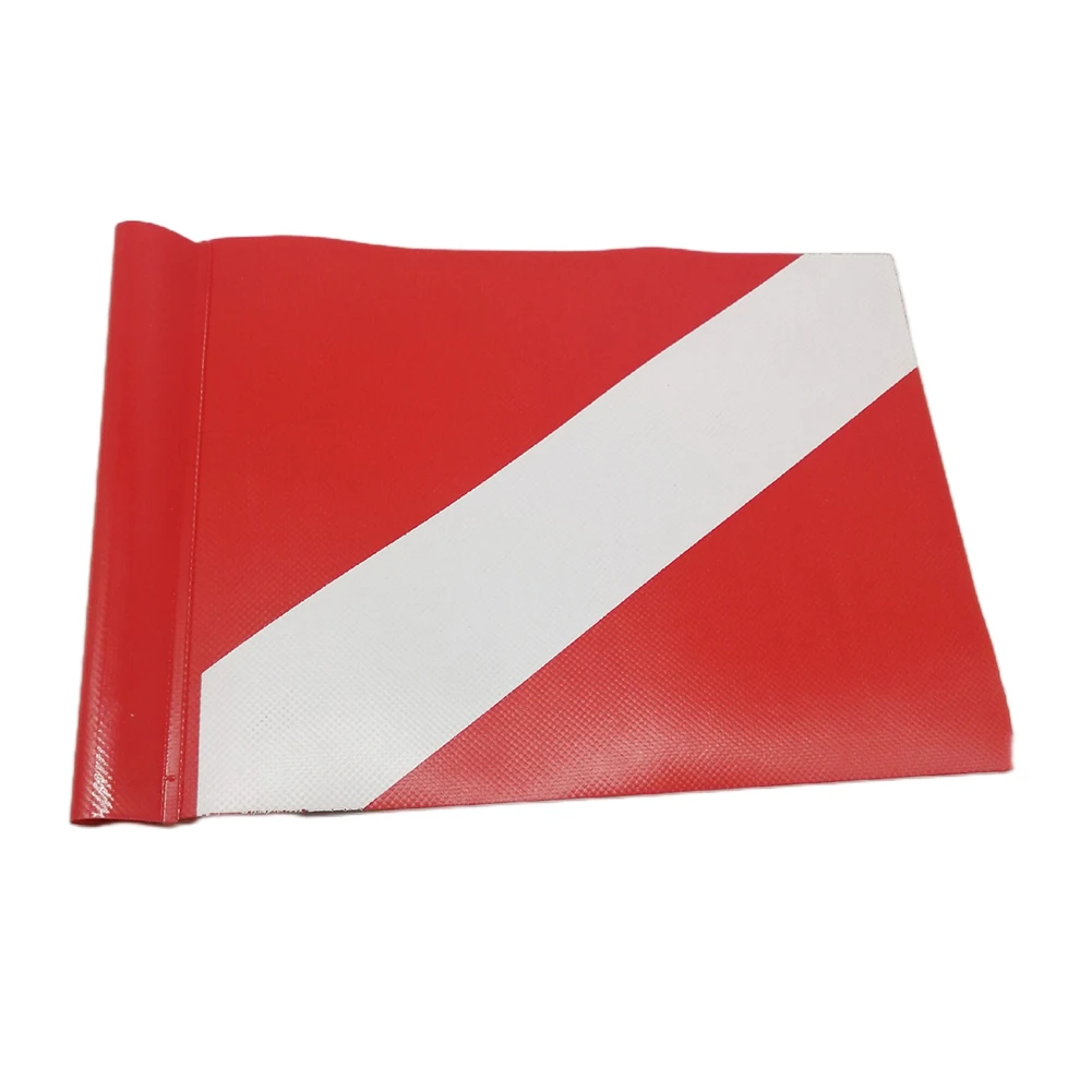 

Product Name Dive Flag Specifications PVC Waterproof Banner Float Flag High Visibility Practical Waterproof Bright S