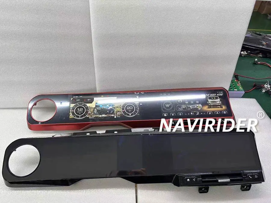 12.3inch+12.3inch Carplay Car Radio For JEEP WRANGLER 2018-2022 LCD Android Dual