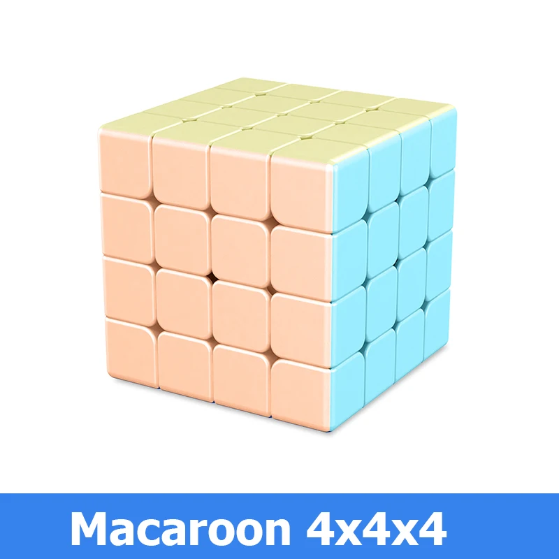 [JudyCube] Moyu Meilong 4x4 Cubo mágico de velocidad sin pegatinas juguetes profesionales Fidget Meilong 4 Cubo mágico rompecabezas regalos para niños