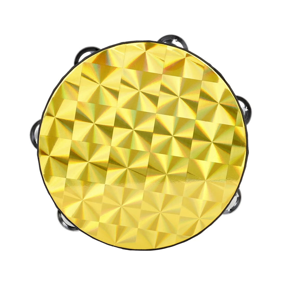 Orff Musical Instruments 8 Inches Tambourine Percussion For Child Color Sound Cognition Education Rattle Jingle Enlightenment
