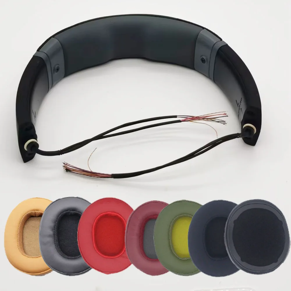 Headphone Earpads Headband Bracket for Skullcandy Crusher EVO Headphone Ear Pad Pillow Cushion Replacement Head Band Repair Part