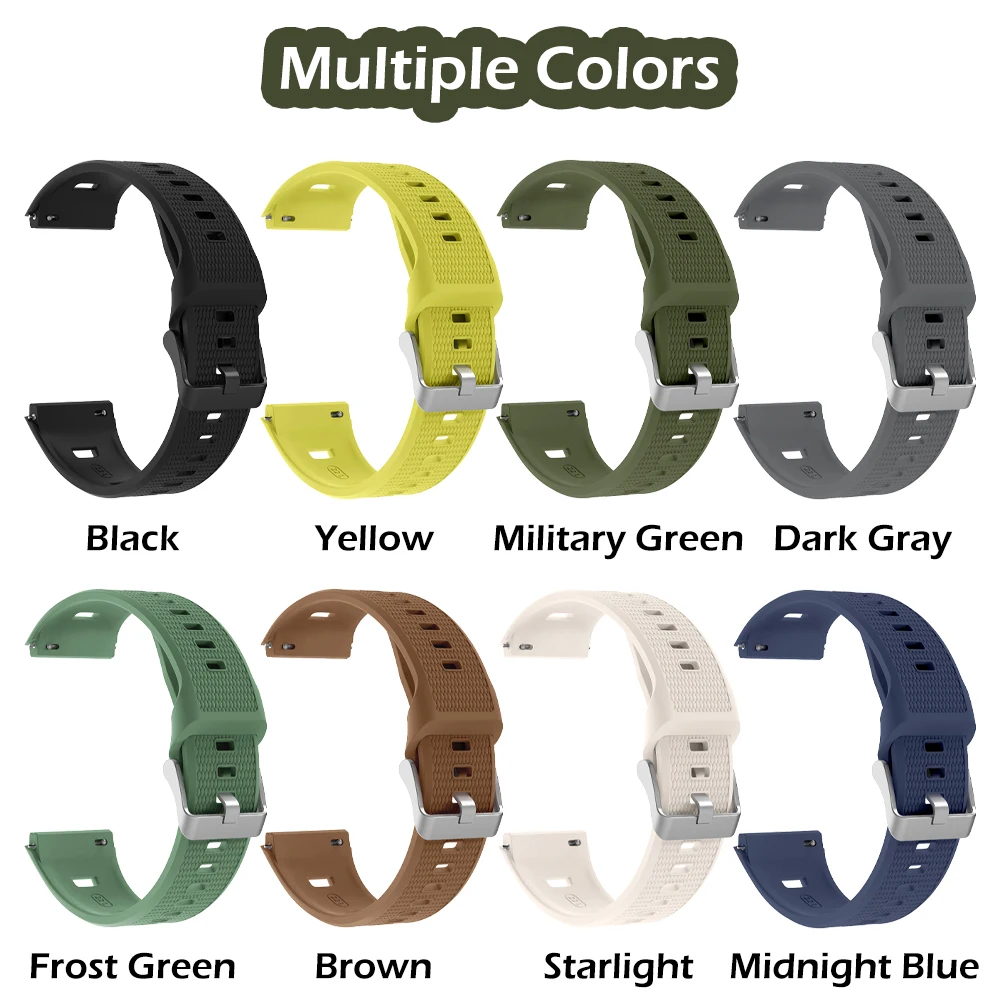 Durable Adjustable Silicone Sports Wristband Strap