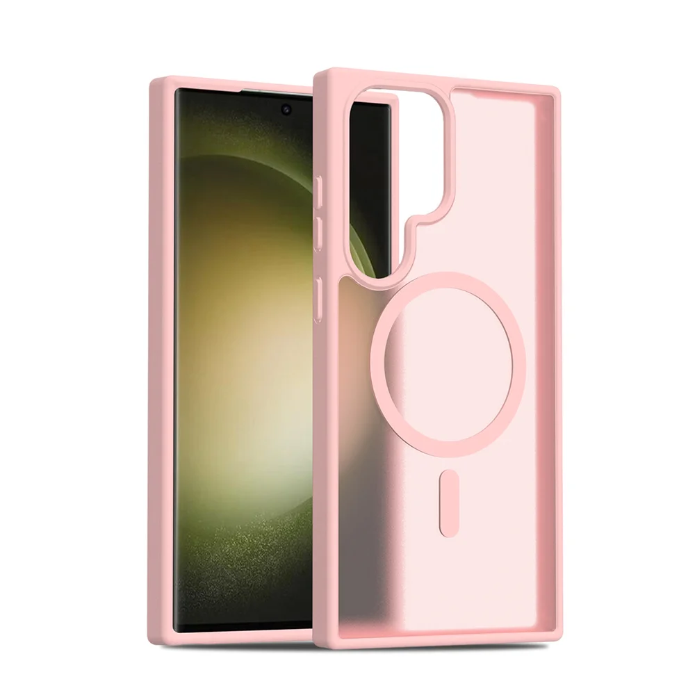 Luxury Dual-Material Protective Phone Case - Sleek Back Cover Design