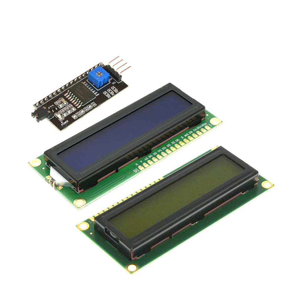 LCD Display Module LCD1602 16x2 Character LCD Display PCF8574T PCF8574 IIC I2C Interface 5V For Arduino