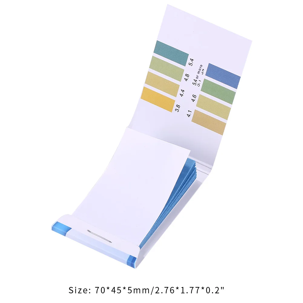 1 Box Accuracy 0.2-0.3 Range 3.8-5.4 PH test Paper Water Liquid PH test Strip Used For Testing Many Daily Necessities