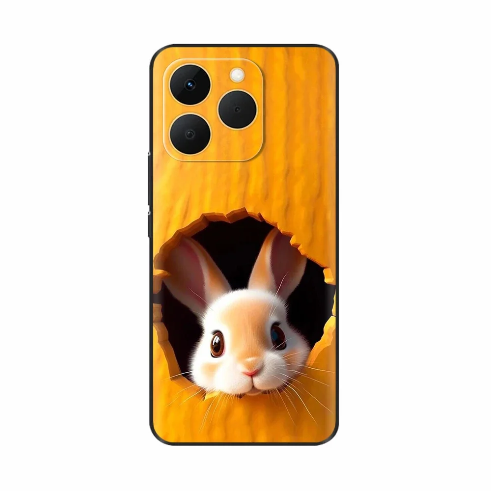 Fashionable Soft Silicone Protective Phone Case with Camera Protector
