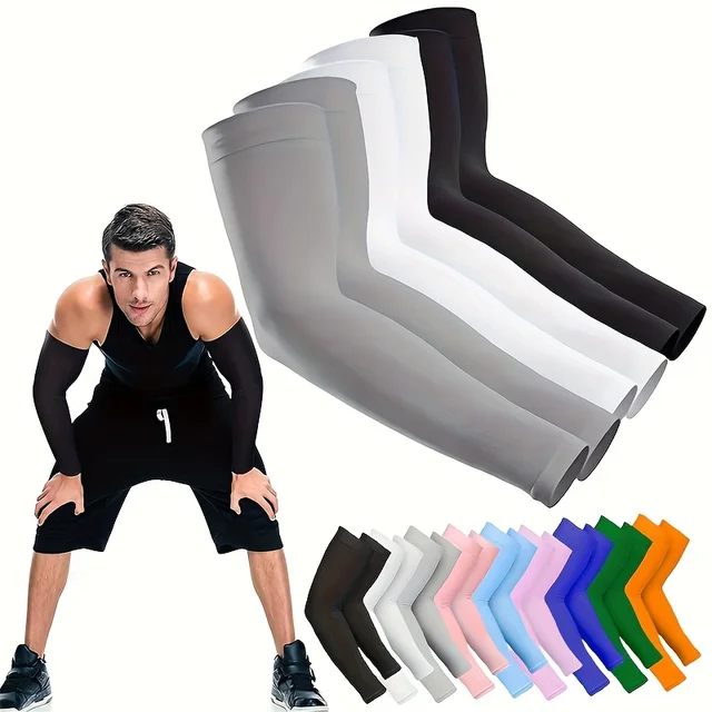 3/6Pcs Unisex Cooling Arm Sleeves Cover Sports Running Uv Sun Protection Outdoor Men Fishing Cycling Sleeves for Hiding Tattoos 3/6Pcs Unisex Cooling Arm Sleeves Cover Sports Running Uv Sun Protection Outdoor Men Fishing Cycling Sleeves for Hiding Tattoos