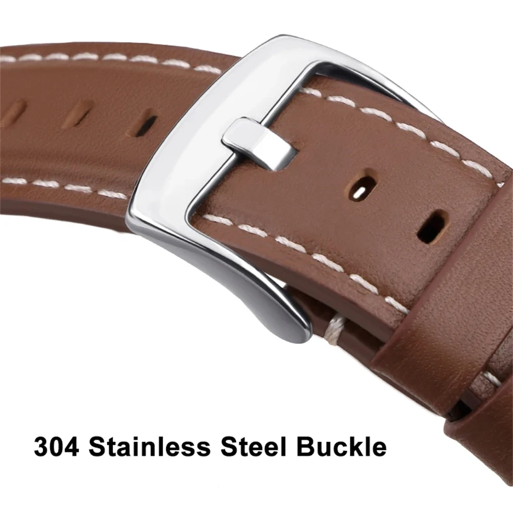 Premium Leather Watch Band - High-Quality Strap Accessory
