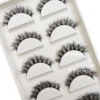 16 Style 5 0/100 Pairs Thick Eyelashes Natural False Eye Mink Lashes Soft Fake Eyelash Wispy Makeup Faux Cils Maquiagem 5
