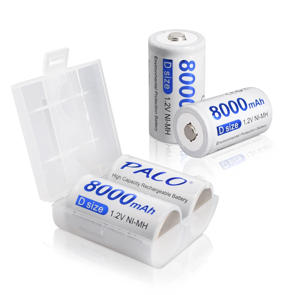 Pile rechargeable PALE BLUE USB D Cell (LR20)