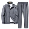 Male Tracksuit Jacket Men Set Large Size 6XL 7XL 8XL Fashion New  Autumn Winter Homme Suit Sweatshirt Sweatpants Men's Set 5