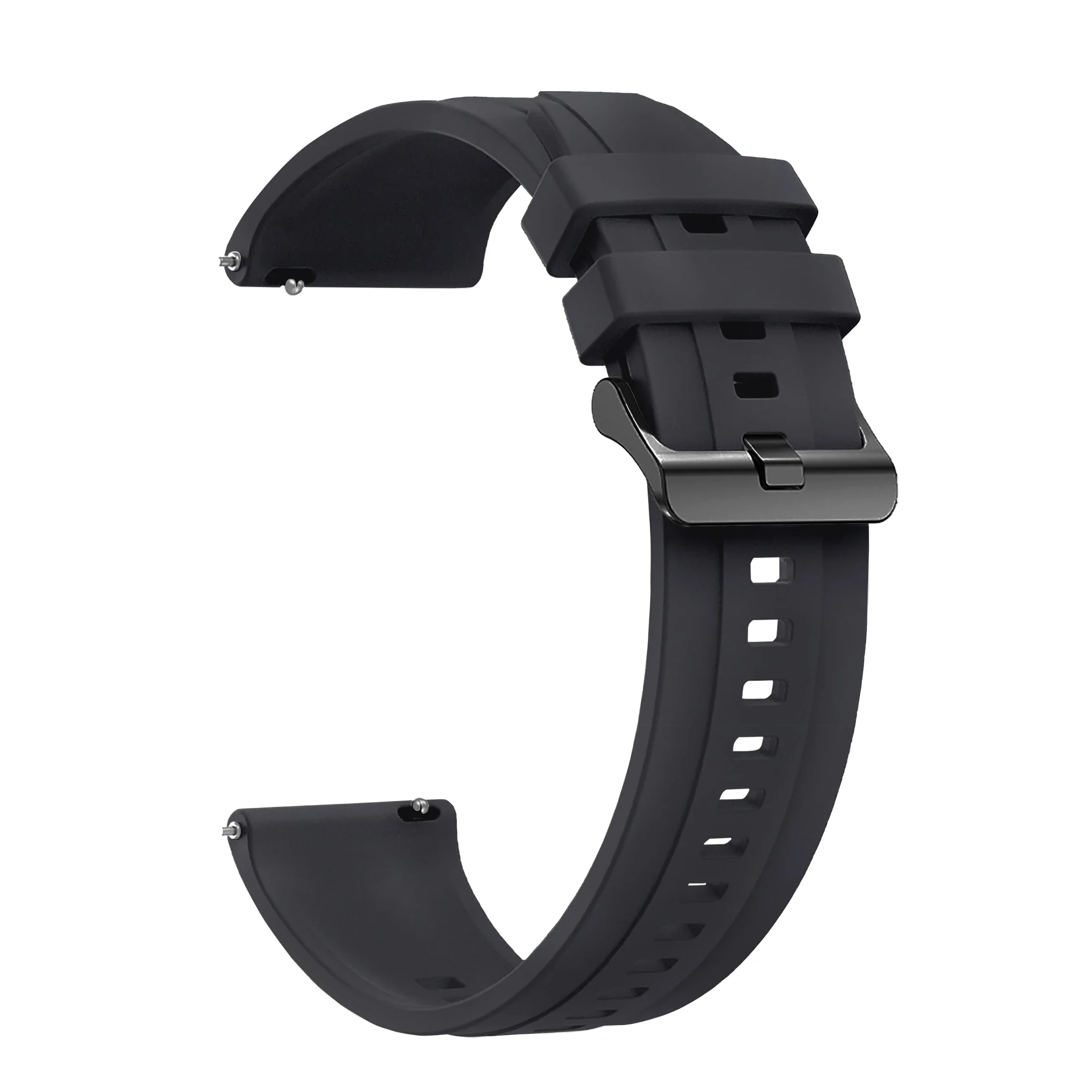 Silicone Breathable Sport Band for Universal Smartwatches - 22mm